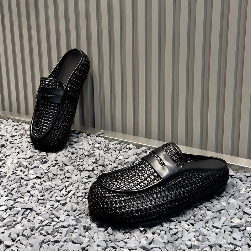Men'S Shoes Loafers Casual - Black Brown Casual Business Loafers Man