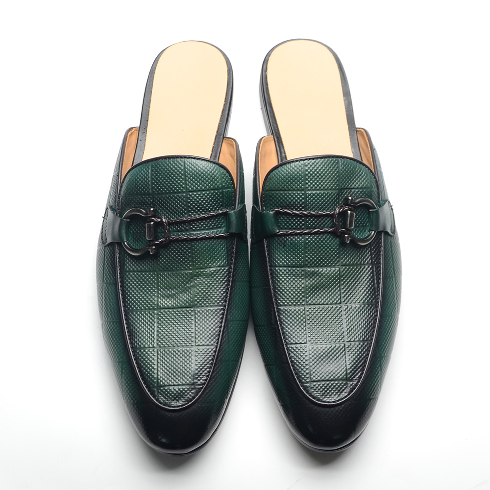 Men'S Shoes Dressy Casual - Men's Buckle Mule Slip on Backless