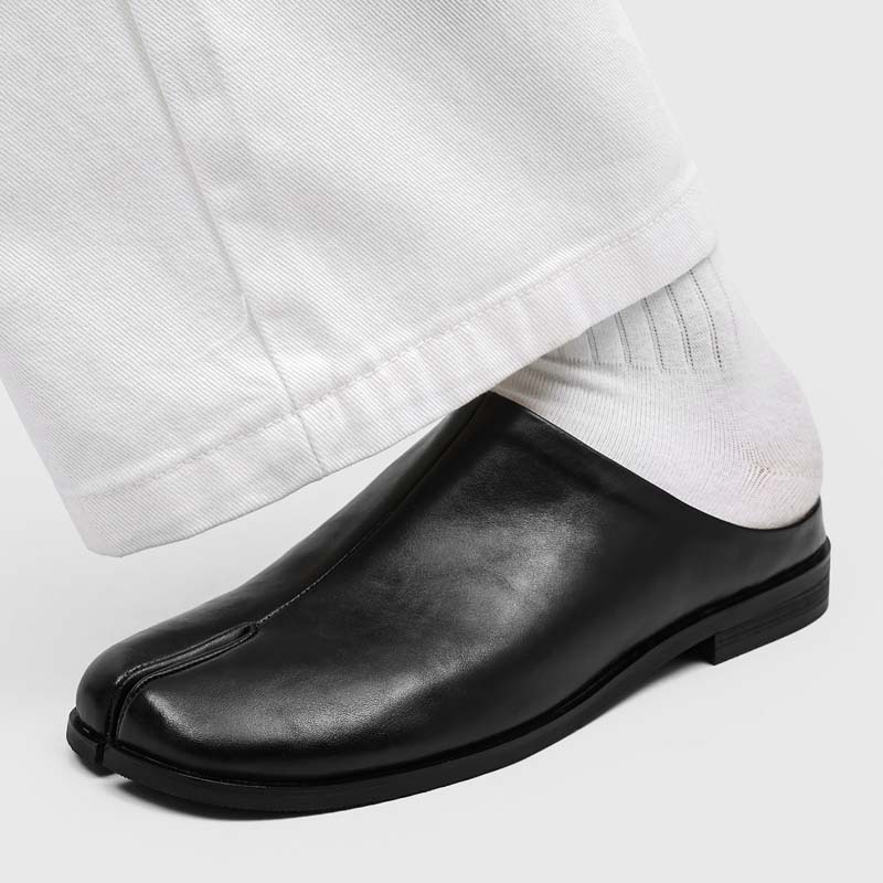 Men'S Shoes Business Casual - High-end Designer Split Toe Tabi Baotou