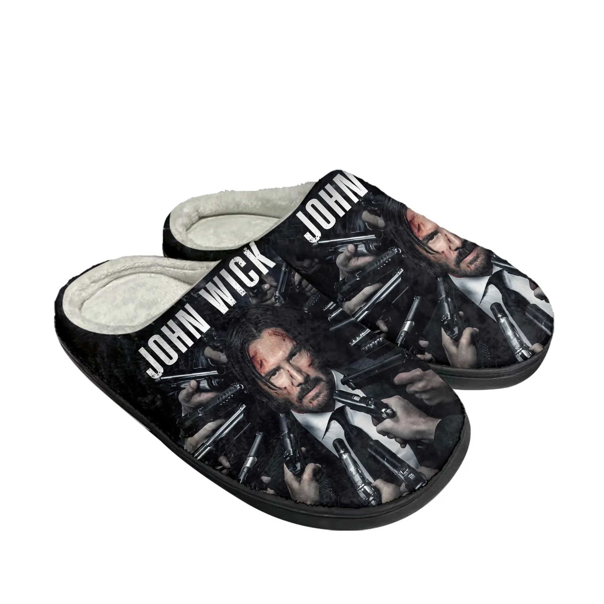 Men Shoes Winter - John Wick Keanu Reeves Home Cotton