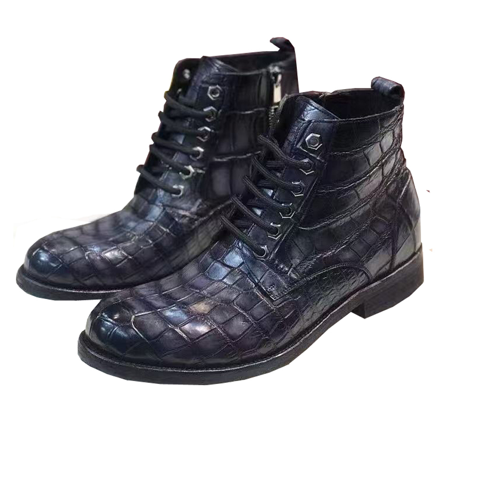 Men Shoes For Wedding - yingshang new men crocodile boots male