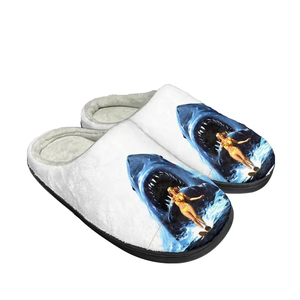 Men Shoes Winter - Movie Jaws Fashion Cool Cotton Slippers