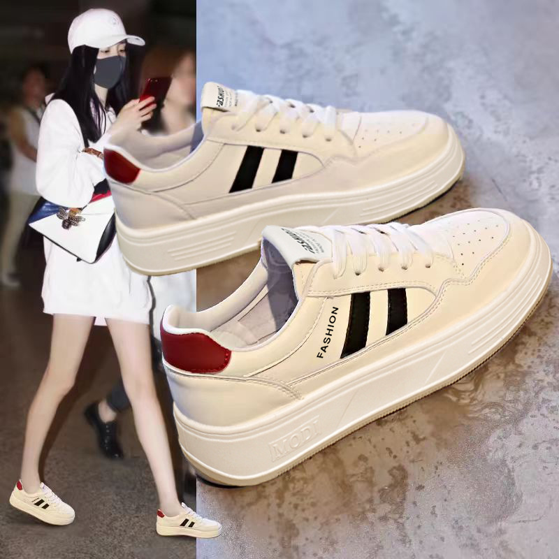 Men Shoes Sneakers - Ladies Sports Heightening Sneakers Free Shipping
