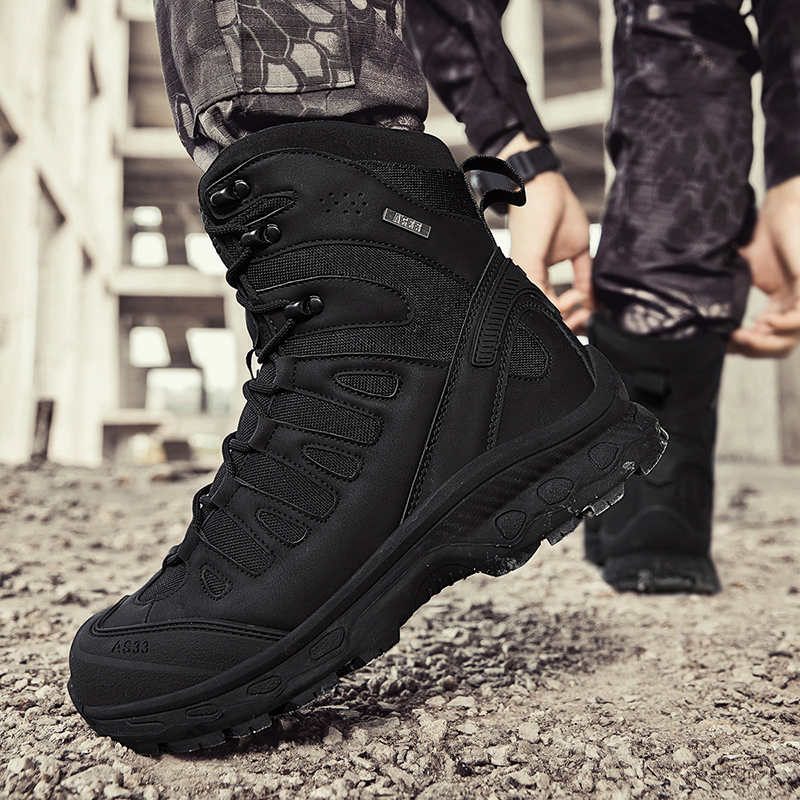 Hiking Boot Waterproof - New Men Tactical Boots Military Brand