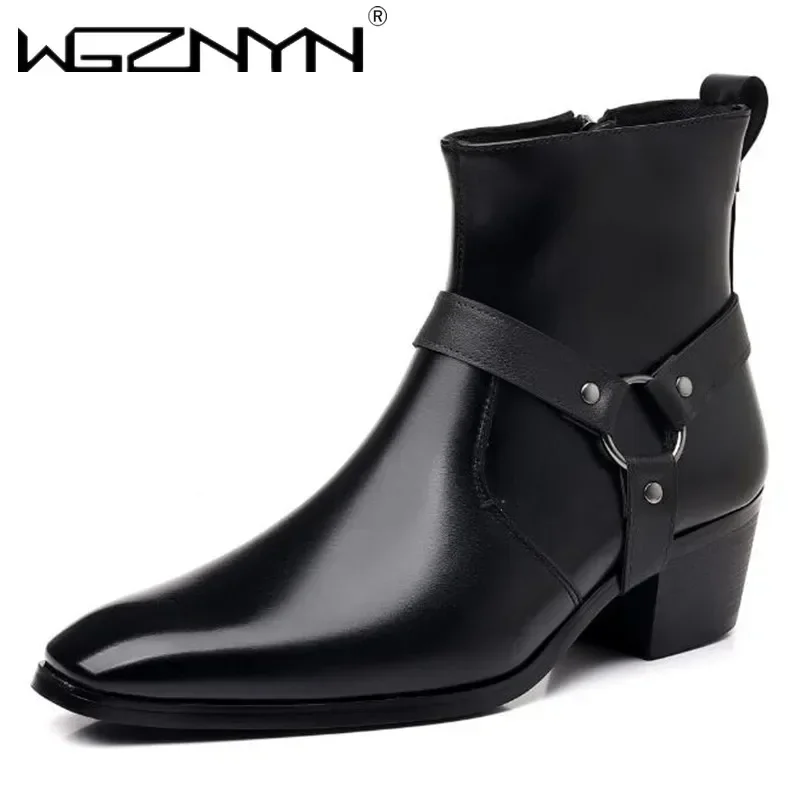 Men Shoes For Wedding - 2026 Men's Fashion Designer Chelsea Boots