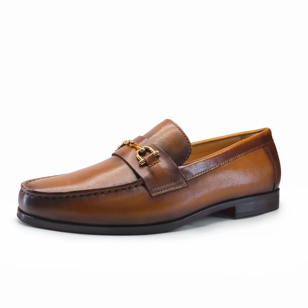 Loafer Slip On Men - Men's Loafers Dress Shoes round Toe