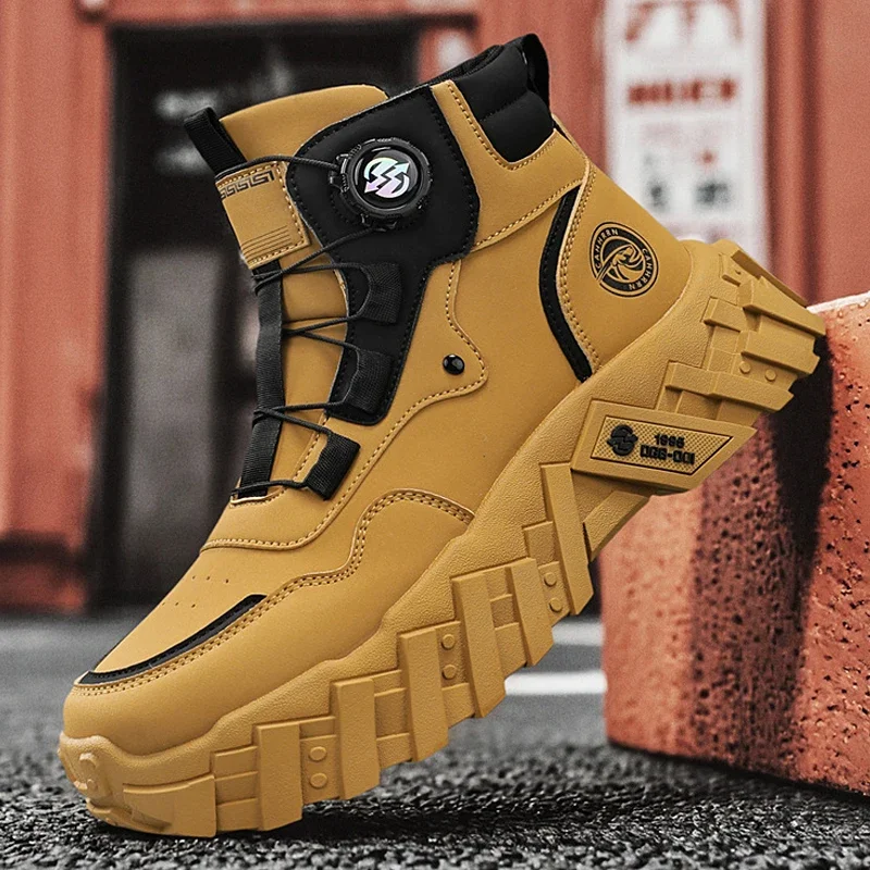 Hiking Boot Waterproof - Men Outdoor Hiking ShoesCombat Tactical Boots
