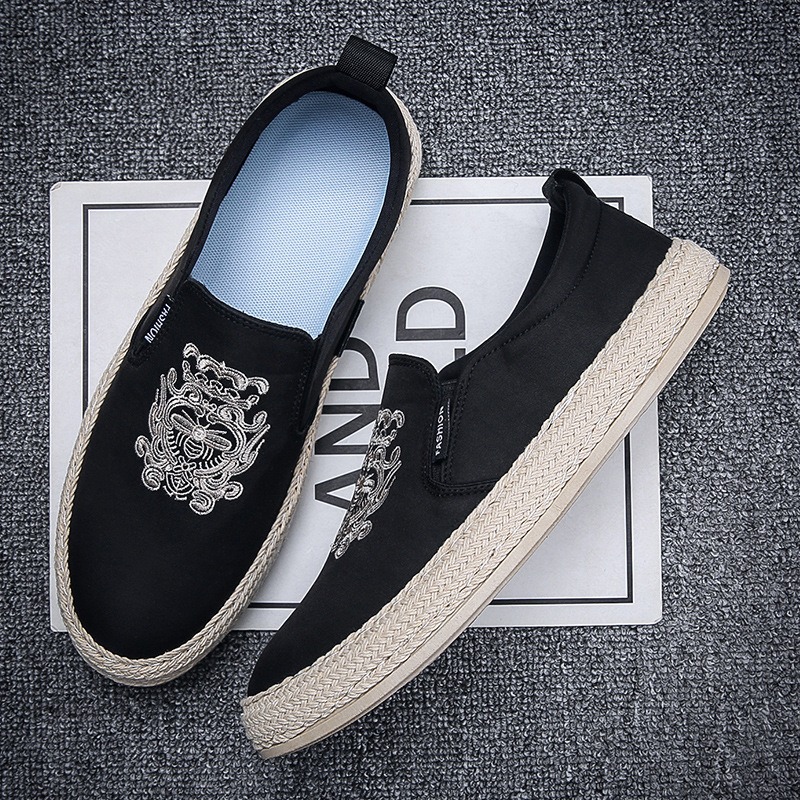 black Breathable shoes for man - Men'S Shoes Loafers Casual review and price