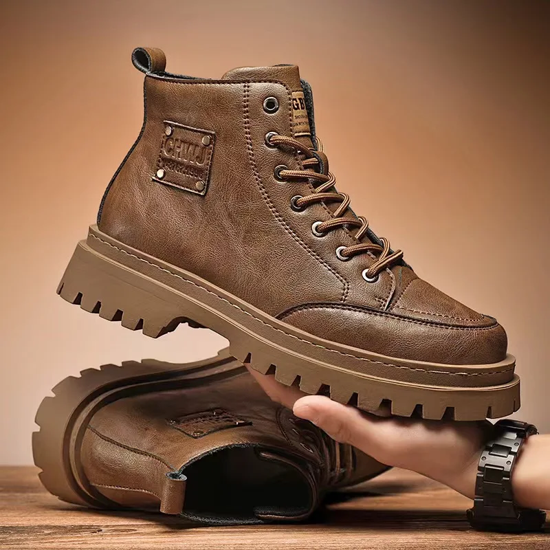 High Quality Men's Boots Platf - Hiking Boot Waterproof review and price