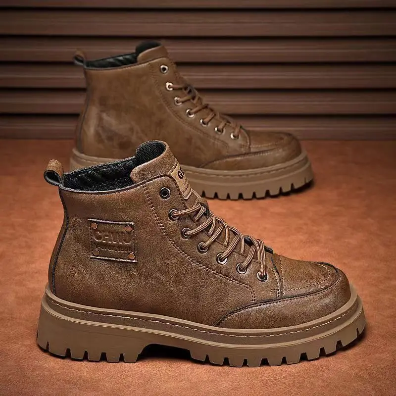 High Quality Men's Boots Platf - Hiking Boot Waterproof review and price