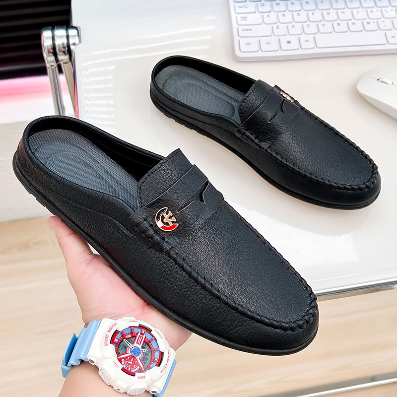 Men Slippers Fashion Leather L - Men'S Shoes Loafers Casual review and price