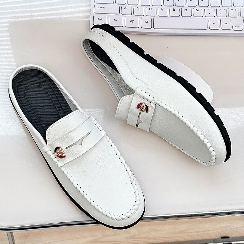 Men Slippers Fashion Leather L - Men'S Shoes Loafers Casual review and price