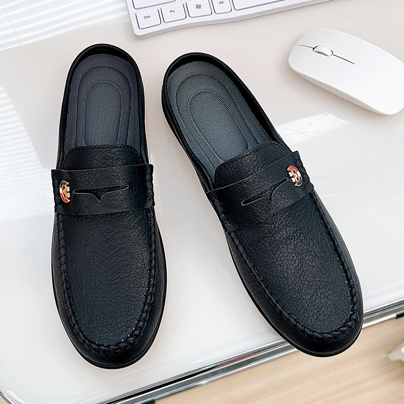 Men Slippers Fashion Leather L - Men'S Shoes Loafers Casual review and price