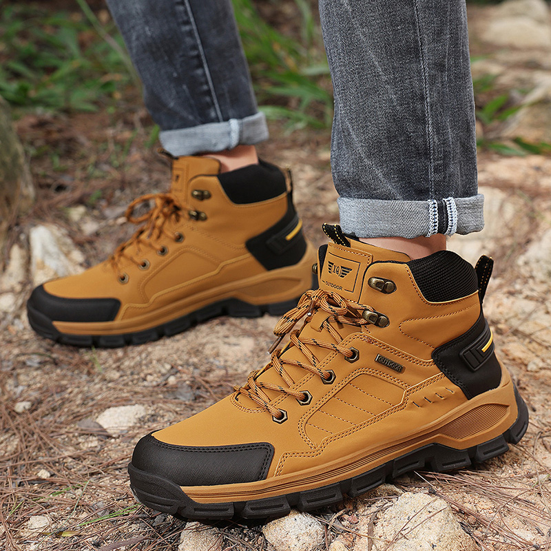 New Autumn Men's Boots Fashion - Hiking Boot Waterproof review and price