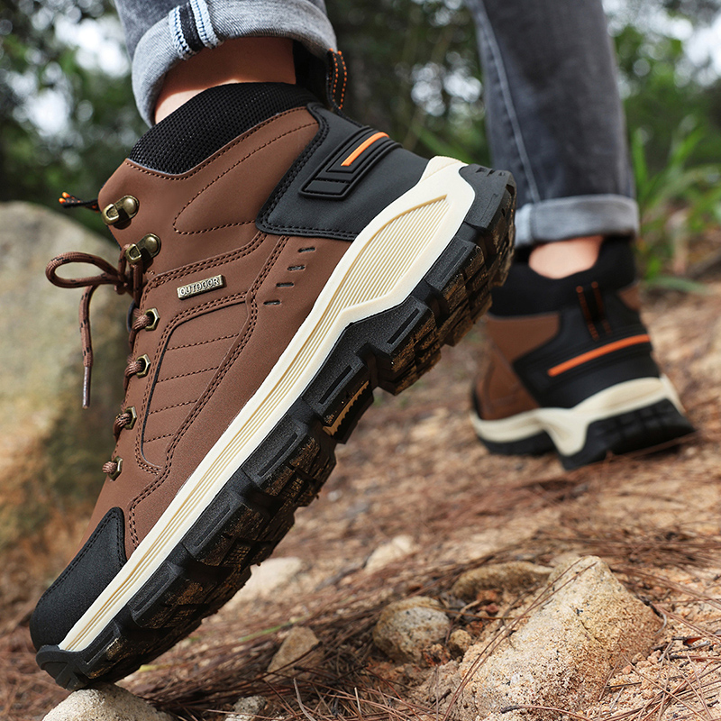 New Autumn Men's Boots Fashion - Hiking Boot Waterproof review and price