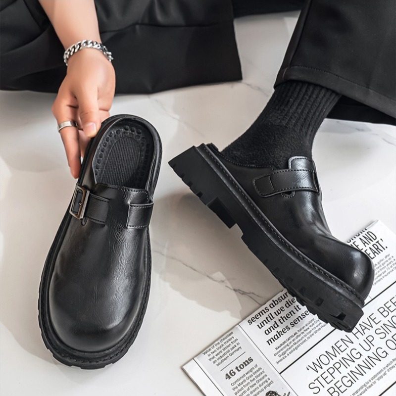 Men's Bag Head Platform Slippe - Men'S Shoes Business Casual review and price