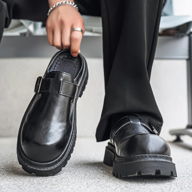 Men's Bag Head Platform Slippe - Men'S Shoes Business Casual review and price