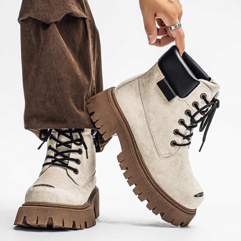 Classic High Top Boots Outdoor - Men'S Shoes Business Casual review and price