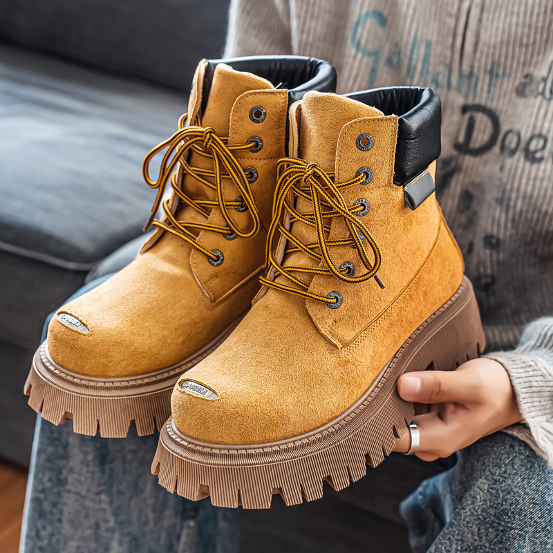 Classic High Top Boots Outdoor - Men'S Shoes Business Casual review and price