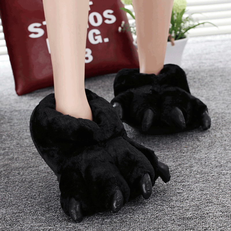 Size 35-43 Black Animal Paw Sh - Men Shoes Winter review and price