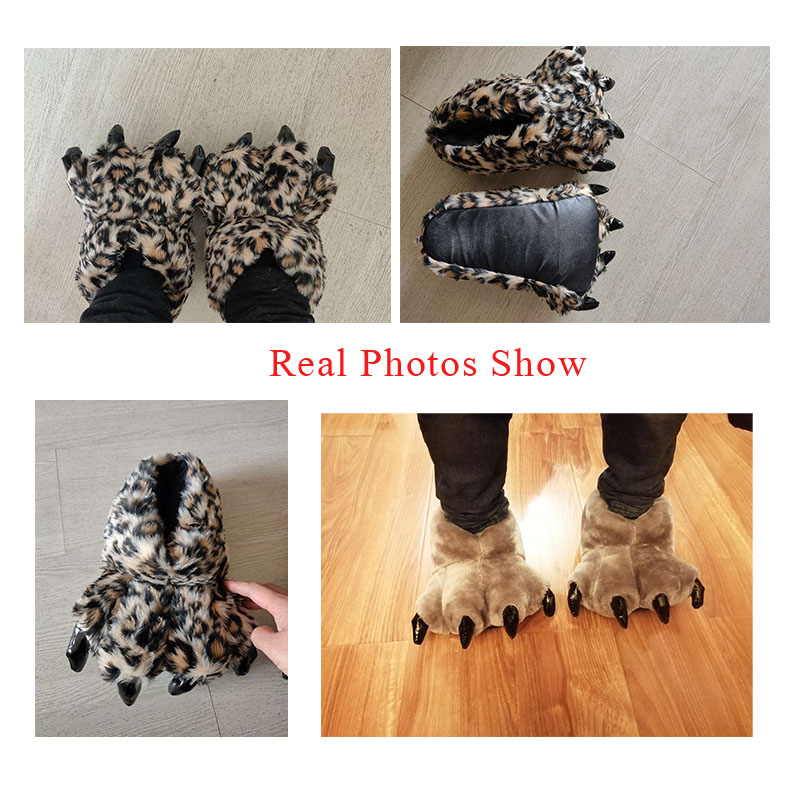 Size 35-43 Black Animal Paw Sh - Men Shoes Winter review and price