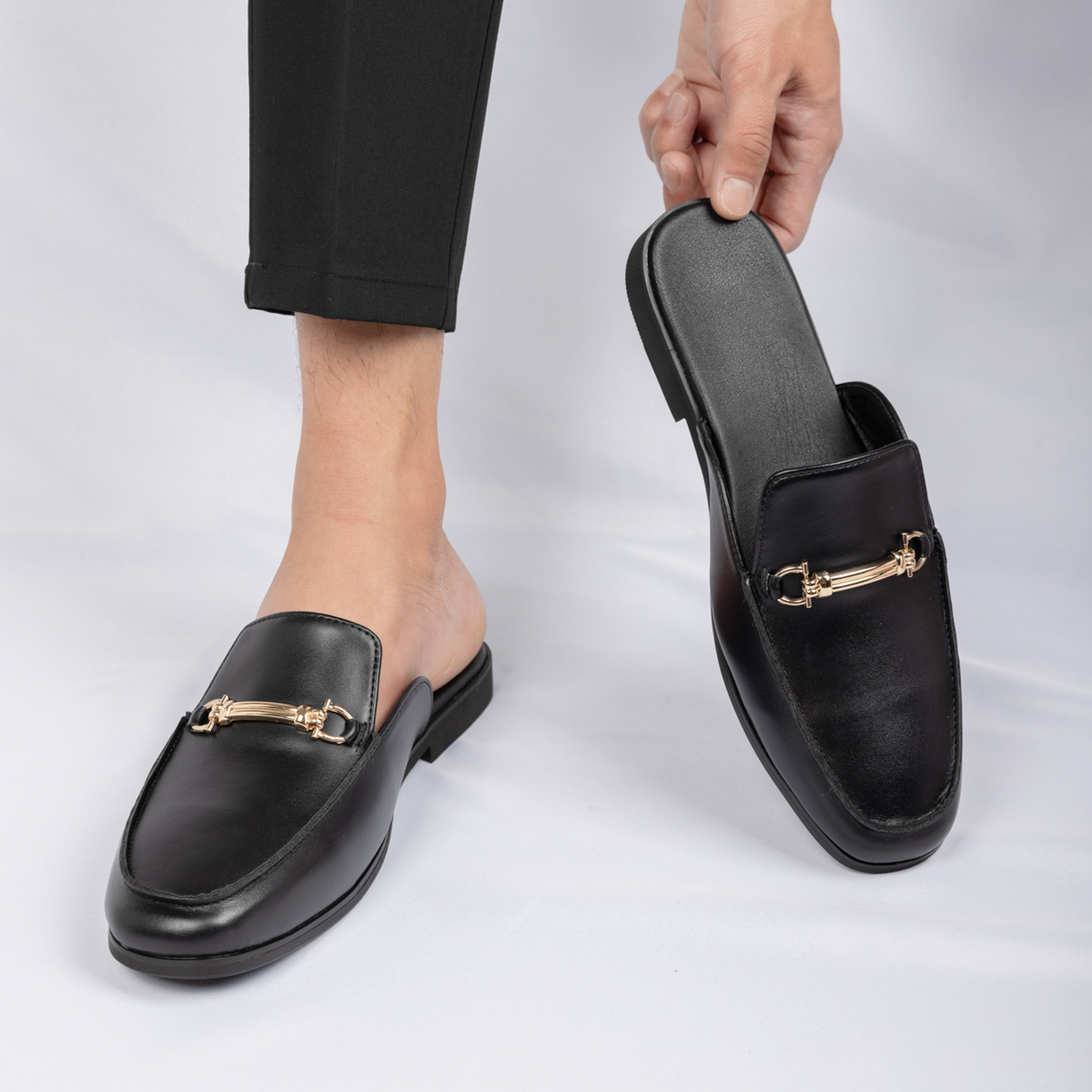 Fashion Men's Slip-on Half Sli - Men'S Shoes Business Casual review and price