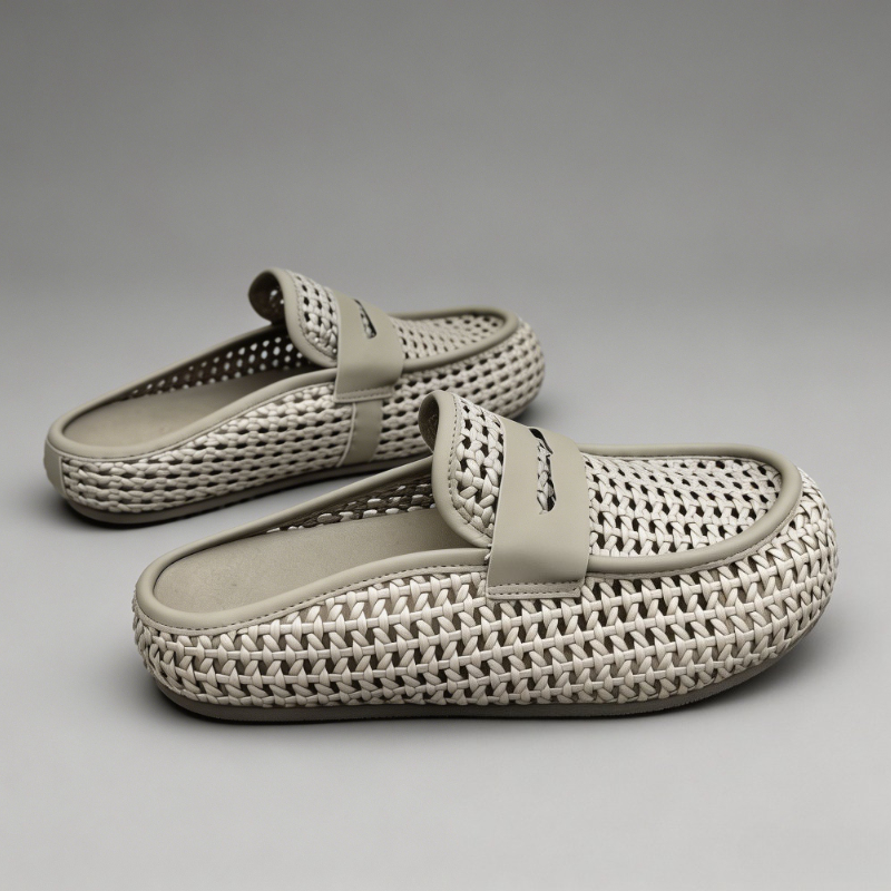 Luxury Texture Men   Mules 202 - Loafer Slip On Men review and price