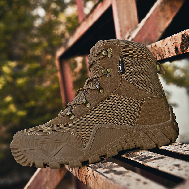 Men Tactical Shoes Outdoor Cli - Hiking Boot Waterproof review and price
