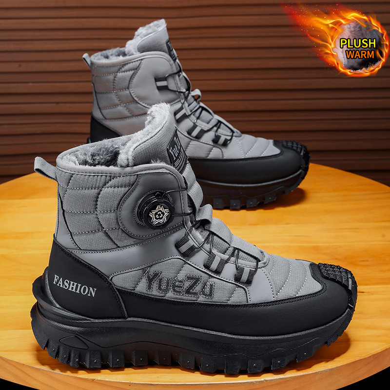 Big Size Men‘s Winter Snow Boo - Hiking Boot Waterproof review and price