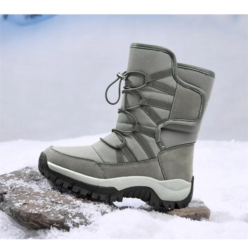 Men's Warm Plush Couple Snow B - Hiking Boot Waterproof review and price
