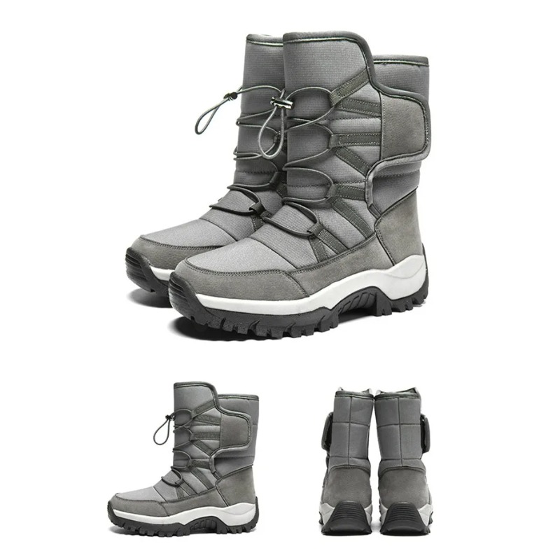Men's Warm Plush Couple Snow B - Hiking Boot Waterproof review and price