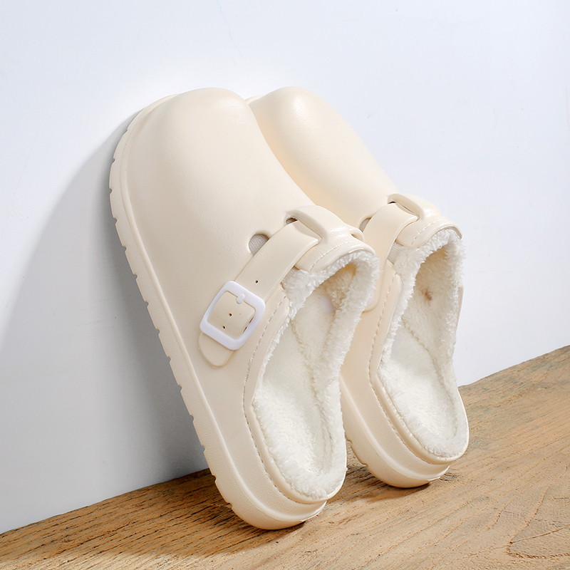 Women Thick Sole EVA Slippers  - Men Shoes Winter review and price