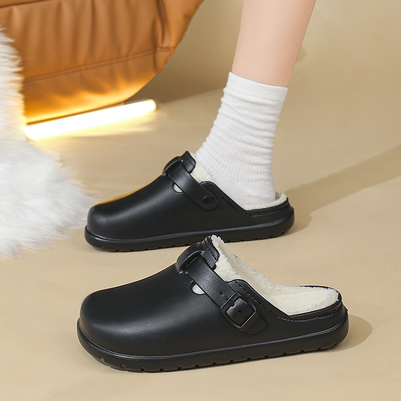 Women Thick Sole EVA Slippers  - Men Shoes Winter review and price