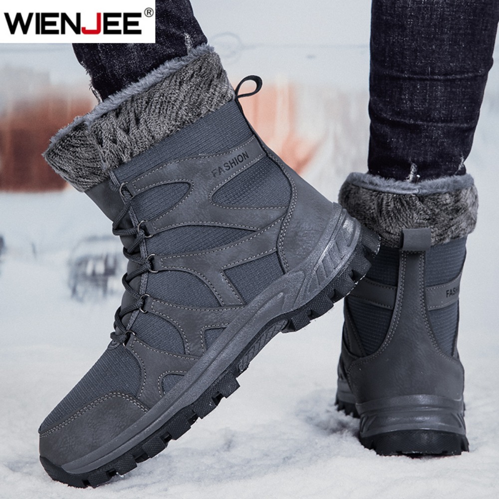 Brand Men's Winter Shoes Water - Hiking Boot Waterproof review and price