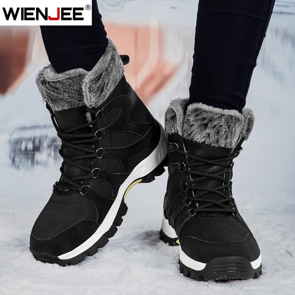Brand Men's Winter Shoes Water - Hiking Boot Waterproof review and price