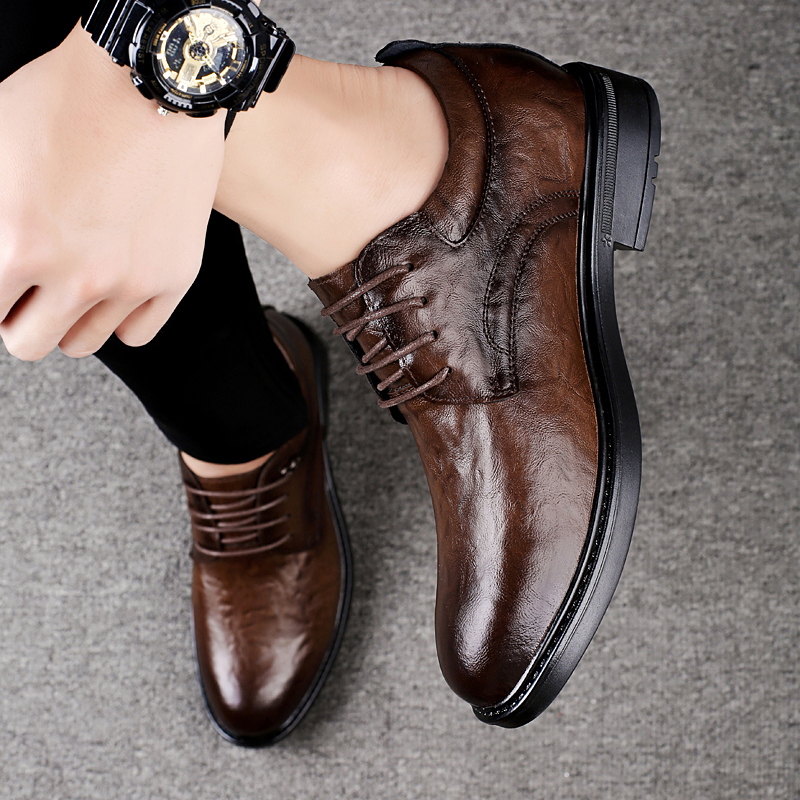 Leather Casual Elevator Shoes  - Men'S Shoes Business Casual review and price