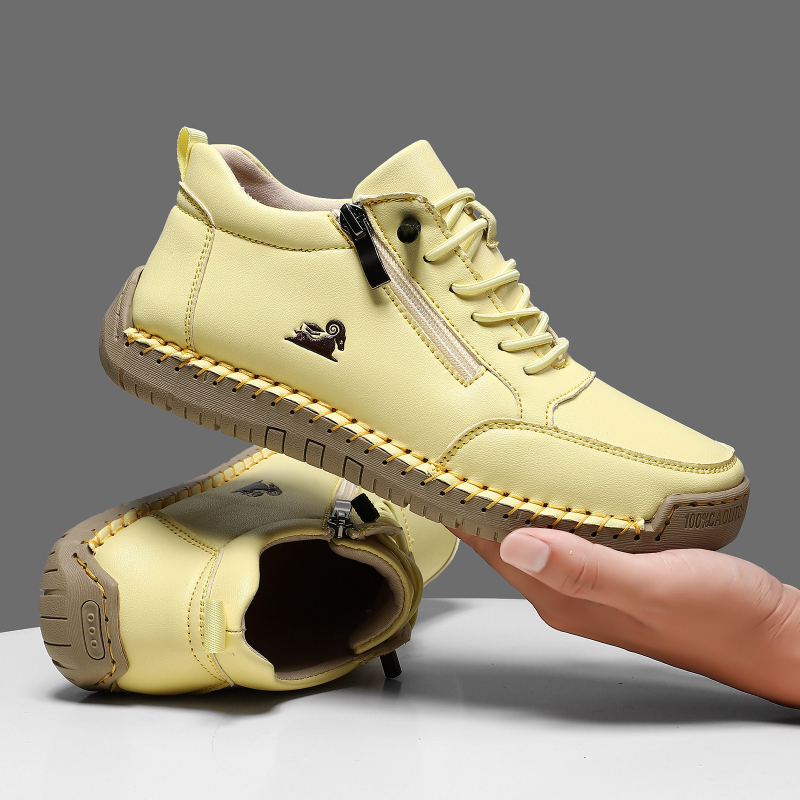 Women's Sneakers Handmade Leat - Men Shoes Sneakers review and price