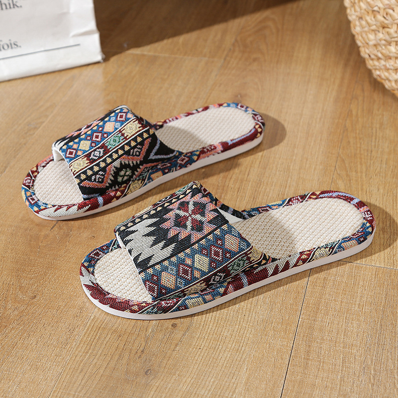 Natural Linen Sandals For Wome - Men Shoes Casual review and price